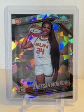 ANEESAH MORROW 2025 Panini WNBA Prizm Rookie CRACKED ICE #146 Connecticut Sun RC