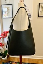 NWT TORY BURCH OVERSIZED THEA SLOUCHY SHOULDER BAG X-LARGE BLACK