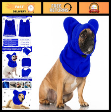 Winter Dog Ear Muffs  Neck Warmer Scarf Hoodie - Noise Protection Beanie for Pe