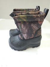 Northside 3M Thinsulate Black Camouflage Insulated Winter Snow Boot Kids size 6