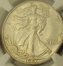.900 SILVER GRADED 1947 US WALKING LIBERTY HALF DOLLAR (MS64) (NGC) Philadelphia Liberty Walking