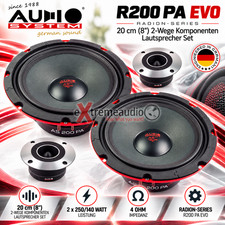 Audio System R 200 PA EVO 2-Way Component Speakers Set 20 Cm (8")