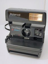 Vintage Polaroid One Step Close Up Instant Film Camera w/ Strap UNTESTED