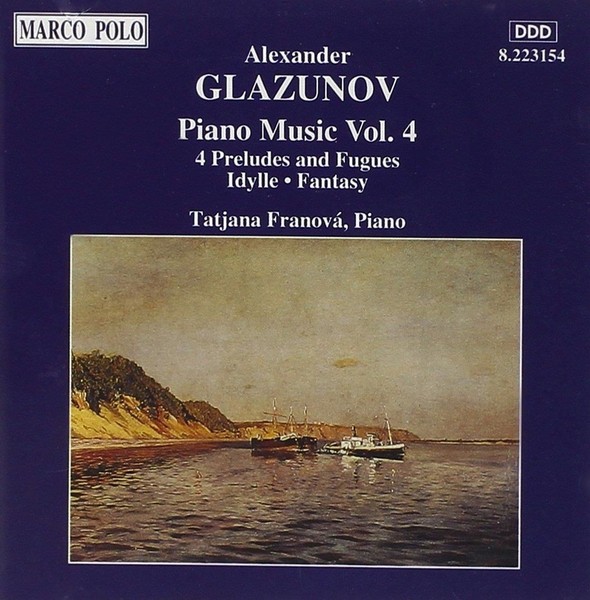 Audio Cd - Alexander Glazunov - Piano Music Vol.4 - Marco Polo -D- Neu-image
