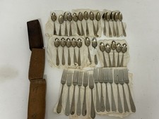 Posateria antica in Alpacca anni metà 900