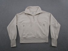 Women Old Navy Active Stretch Sweatshirt Dynamic Fleece 1/4 Zip Pocket Size M