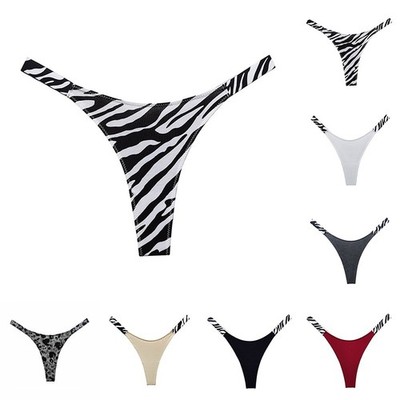 Women's Sexy Lingeries Sleepwear High Cut G String Thongs Tback Panties