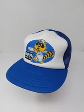 Vtg PARR Lumber Snapback Trucker Hat Mesh Back Cap NOS 80's 90's Yupoong Cap