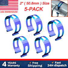 Set of 5 Exhaust Pipe Tacking Band For welding/fabrication Size 2" ( 50.8mm ) US