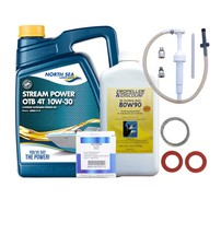 Kit Manutenzione Kit Servizi Olio con Guarnizioni + Pompa per Yamaha F100A/B/D/F, F115A/B