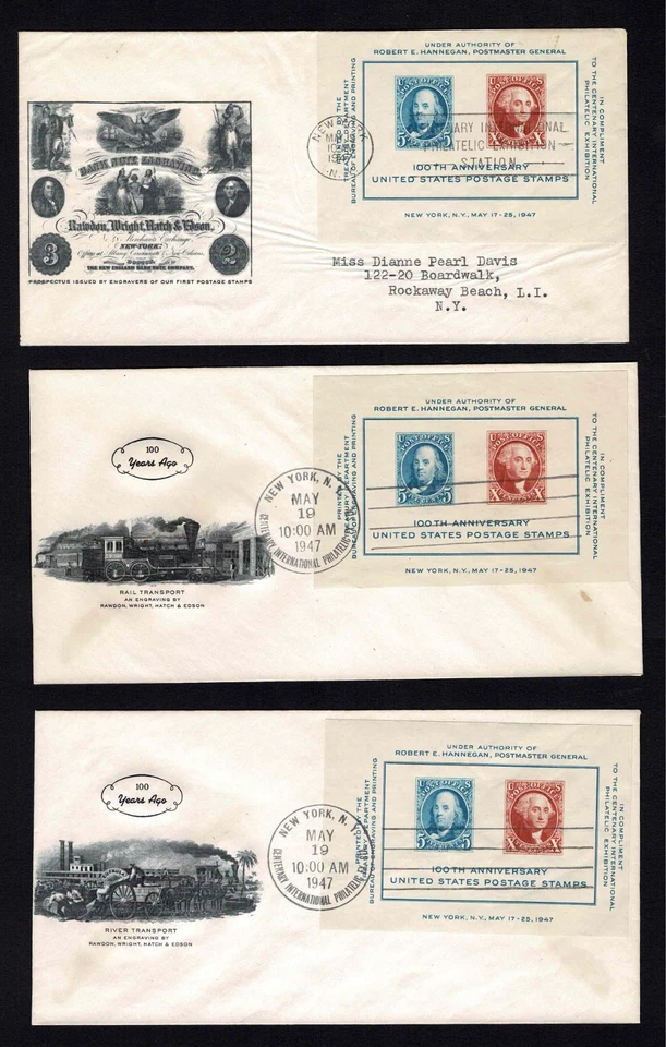 948 CIPEX - Fulton Cachet 10 cover set unaddressed - Image 3 of 3