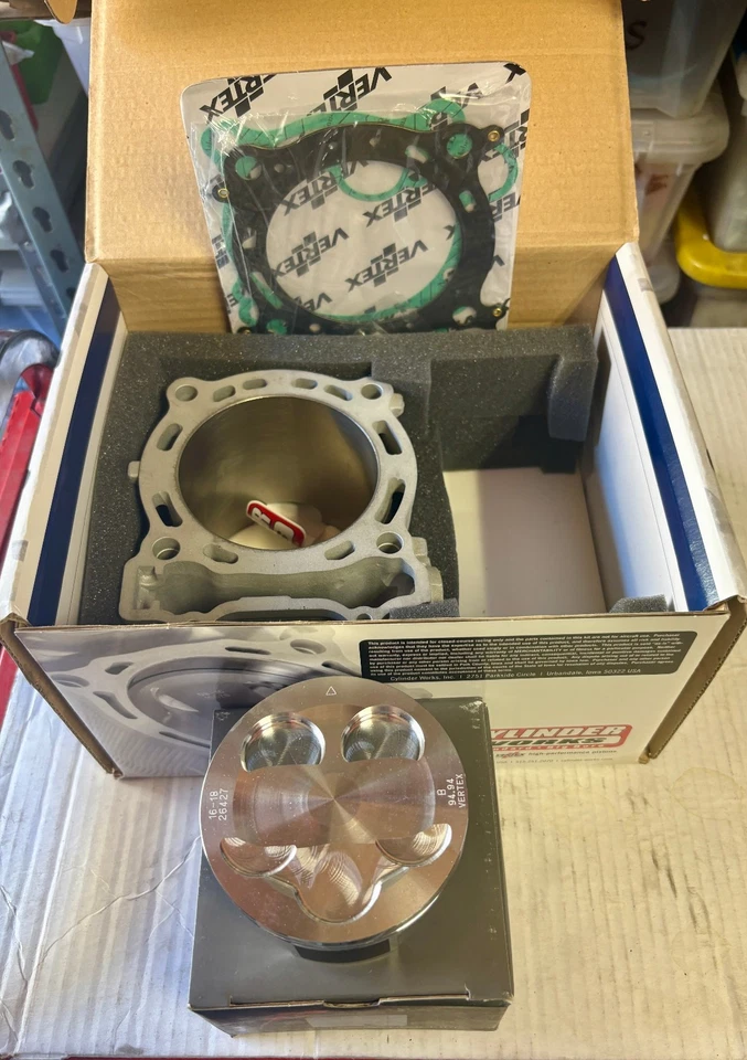 Cylinder Works Complete Top End Piston Kit Part# 20001-K02HC Yamaha YZ450F/WR450 - Image 2 of 4