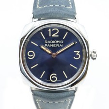 PANERAI Radiomir PAM01383 Blue Men's Used Watch #71114