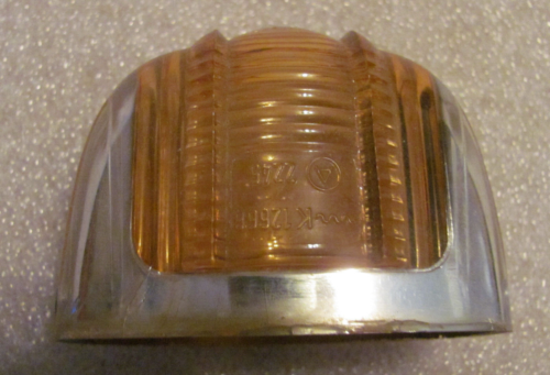 1950's - 1960's MERCEDES BENZ 319 & MESSERSCHMITT HELLA K12668 LIGHT LAMP LENS - Picture 2 of 5