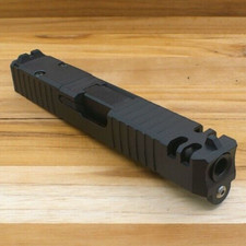 For Glock 19 Complete Slide gen3 Sights RMR Raptor Cut Black Barrel - KinetiTech
