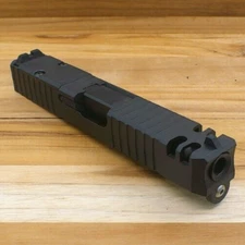 For Glock 19 Complete Slide gen3 Sights RMR Raptor Cut Black Barrel - KinetiTech
