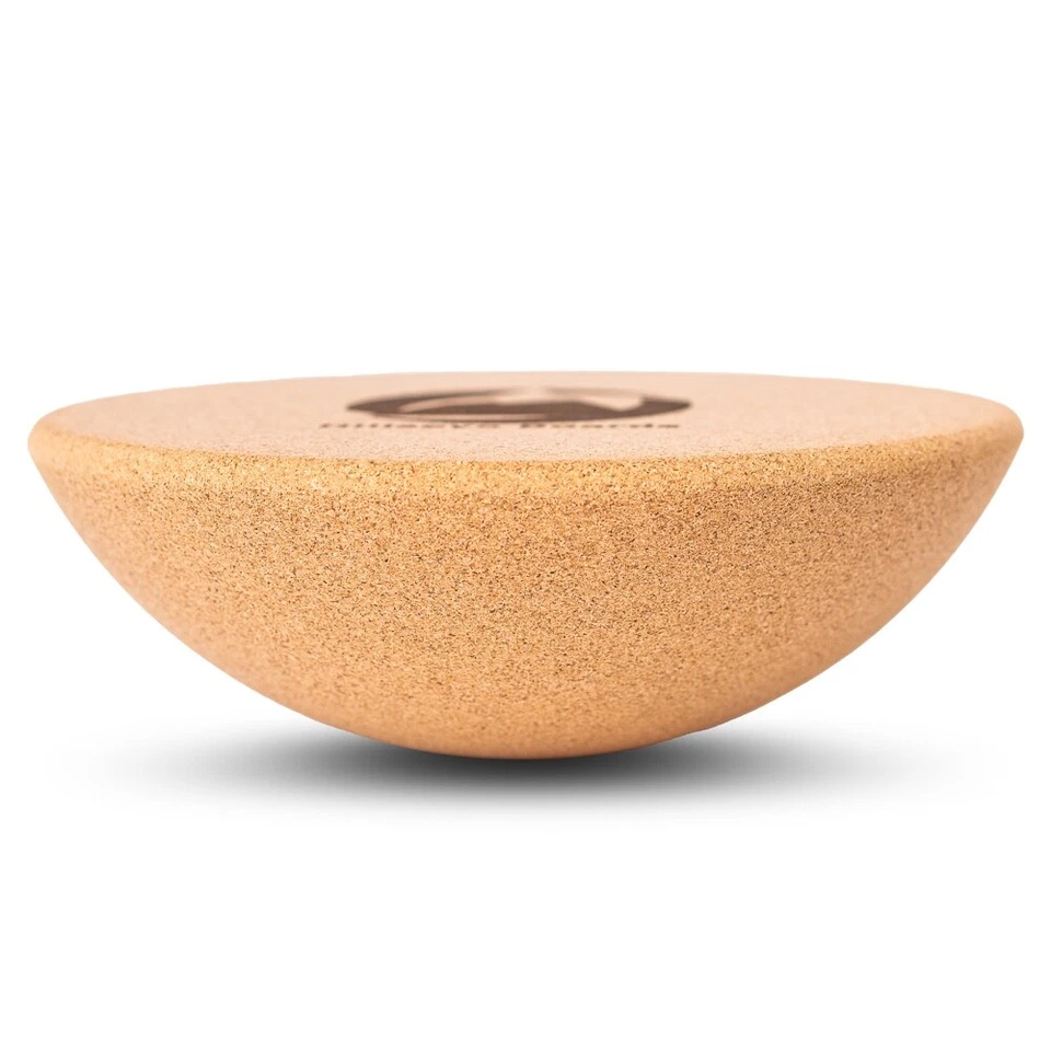 HILLSEYE Semisfera in Sughero - Yoga, Balance Board, Surf Training, Fitness e Riabilitazione - Immagine 2 di 4