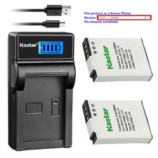 Kastar EN-EL12 battery charger for Nikon S9700 S9700s AW120 S620 S8000 S8100