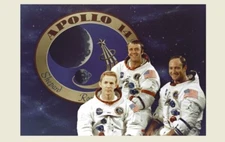 Apollo 14 Astronauts PHOTO Crew Russo, Alan Shepard,Mitchell,Moon Mission, 1971 
