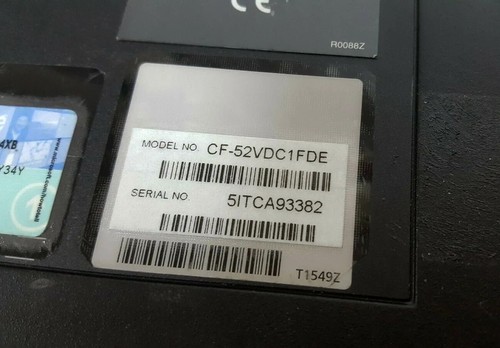 Panasonic Toughbook CF-52 - 2.80GHz Core i5 - 256GB - 16GB - ATi - 1080p - Win10 - Picture 4 of 4