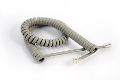 10 x Curly Cord LG Aria Black 3 Metres Long Tail Handset GST /& Del Inc