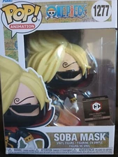 FUNKO POP! One Piece Sanji Soba Mask Chalice Collectibles Esclusive!