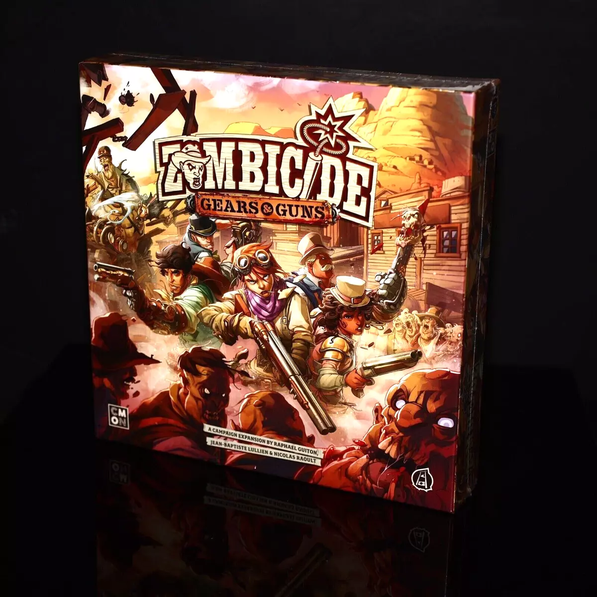 Zombicide Strategy Board Game: Gears & Guns Expansion for Ages 14