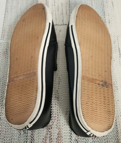 Marc By Marc Jacobs Neville Bull Terrier Loafers Leather Black White Dog Size 36 - Picture 9 of 9