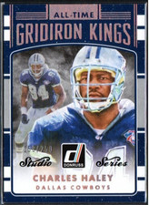 2016 Donruss All Time Gridiron Kings Studio Series /250 #8 Charles Haley