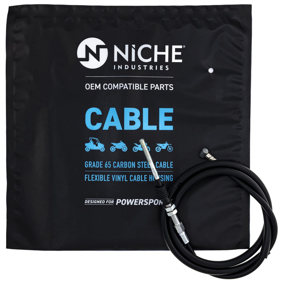 Honda Z50 Parts NICHE Cable For Honda ATC250ES/ATC250SX - Replaces Honda Z50 Parts NICHE Cable For Honda ATC250ES/ATC250SX - Replaces