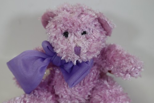 BBBOt purple bubbles Russ Berrie Teddy Bear vintage 1846 plush - Picture 2 of 7