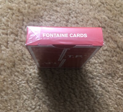 トランプ fontaine F.T.P red playing cards Fontaine (Red) – House of Playing Cards