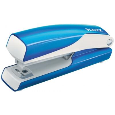 LEITZ Heftgerät Hefter Tacker Mini Nexxt 5528 WOW, blau-metallic