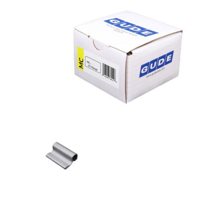 GUDE Tire Wheel Balancing Weights MC Type Coated Steel Clip On .25 oz pcs 25 pcs