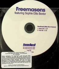 FREEMASONS & SOPHIE ELLIS-BEXTOR Heartbreak Make Me A Dancer PROMO 2 track CD 