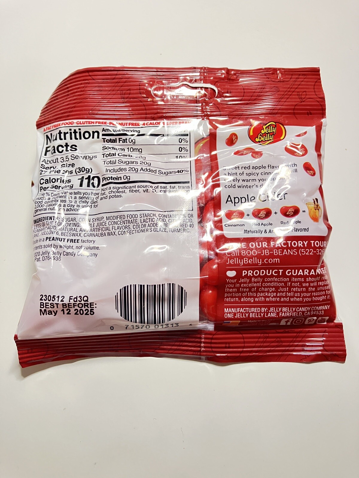 Jelly Belly Seasonal Apple Cider Mix Candy 3.5 oz / 99g Bag eBay