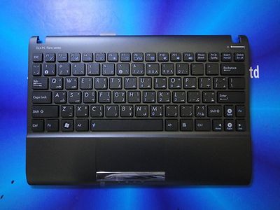 Genuine New ASUS Eee PC 1025 1025C 1025CE AR Keyboard Black Frame