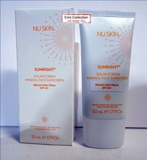 Nu Skin Nuskin Sunright Solar Screen Mineral Broad Spectrum SPF 50 Box 1.7fl oz