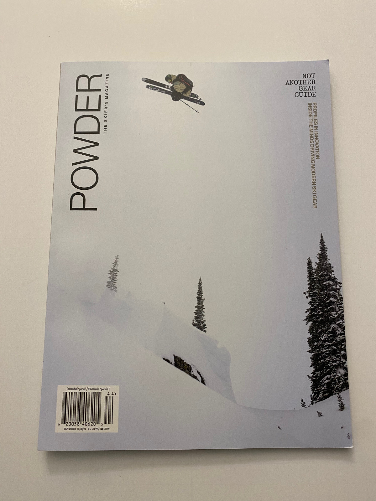 OMA3) New Powder The Skier's Guide Vintage Gear Collection K2 Salomon