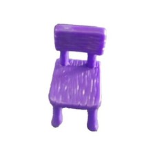 Disney Winnie the Pooh Playset Replacement Chair Pooh Toy purple 2.5'