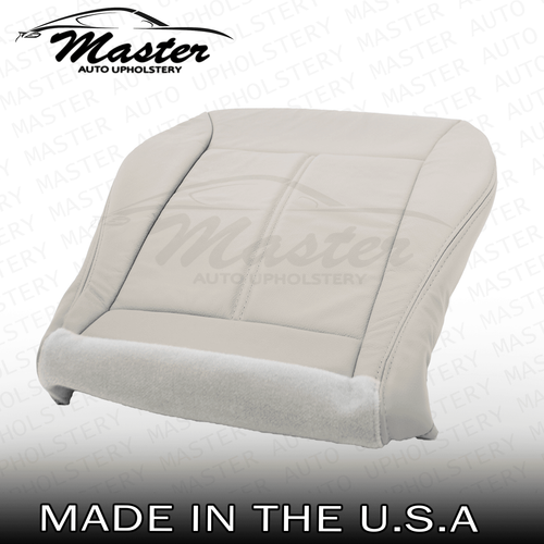 Fundas de asiento de vinilo gris gris inferior para conductor y pasajero Ford Edge 2007-2014 - Imagen 8 de 9