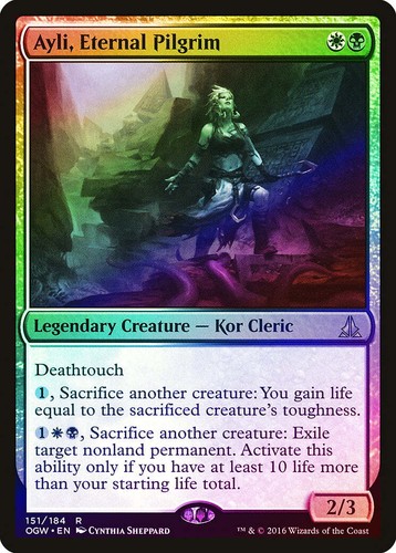 Ayli, Eternal Pilgrim FOIL Oath of the Gatewatch PLD Rare CARD ABUGames