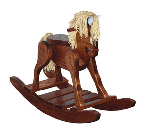 amish rocking horse