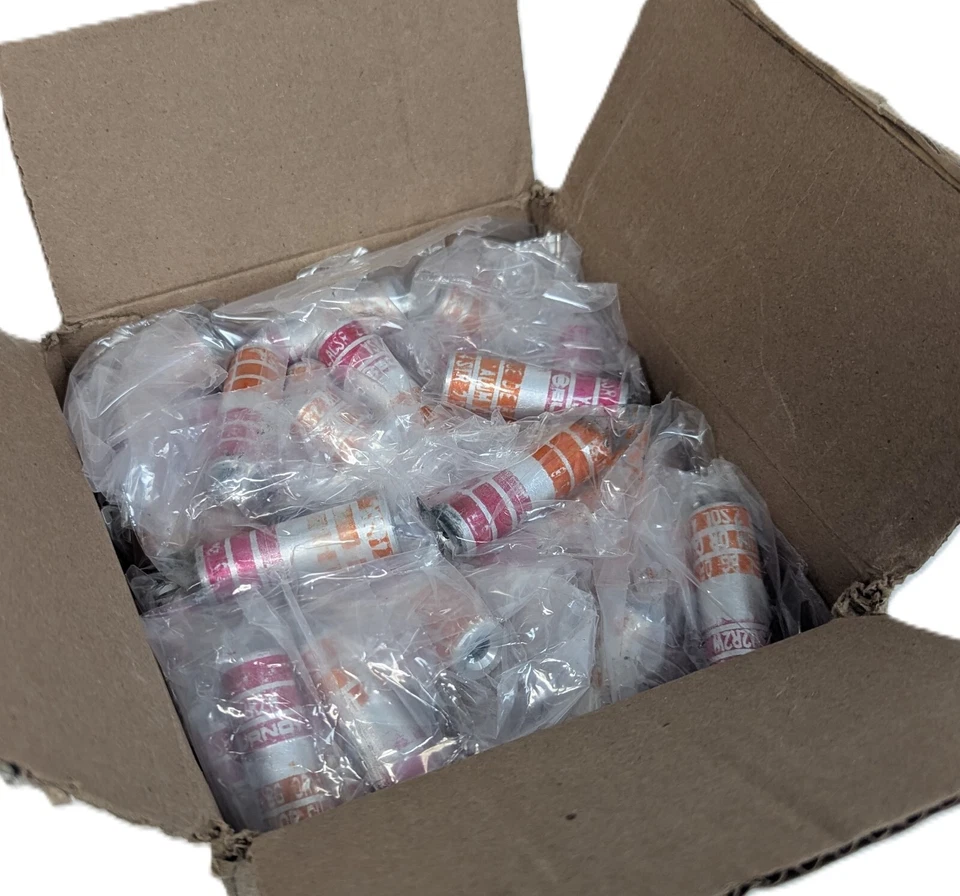 98 BURNDY YSU2R2W Compression Splice Heavy-Walled Aluminum Tube Red/Orange NEW - Image 2 of 4