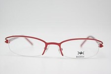 Beausoleil M111 Red Half-Rim Eyeglasses New
