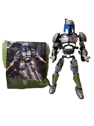S Star Wars Jango Fett Saga Action Figure Kamino Escape Complete C9+