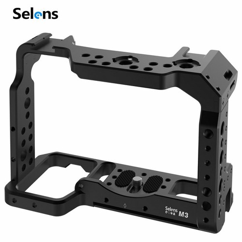 Selens Camera Cage Rig Video Protective Case Grip for SONY A7RIII A7III A7MIII - Picture 9 of 17