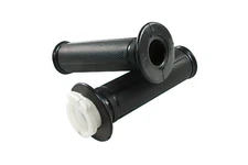 HANDLEBAR GRIPS WITH THROTTLE SLEEVE FOR 22mm Handlebar Pit Bike Moped