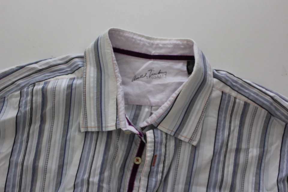 Arnold Zimberg Hollywood CAMISA MANGA LARGA 3XL 3XB 19,5 x 36/37 Grande  Foto 3 de 4