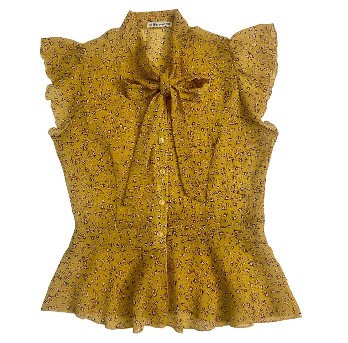 yellow blouse forever 21